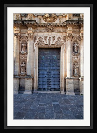 Framed Spain, Andalusia, Cadiz, Arcos De la Fontera Saint Peter's Church Print