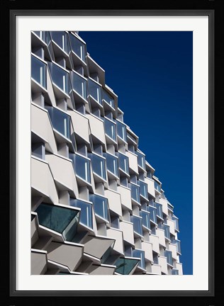 Framed Aragon Pavilion Building, Zaragoza, Spain Print