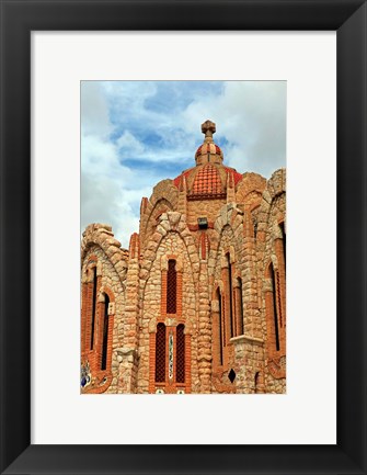 Framed Europe, Spain, Novelda Santa Maria Magdalena church Print