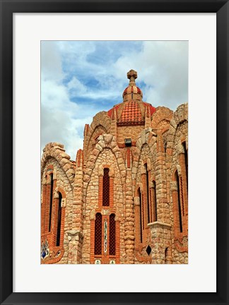 Framed Europe, Spain, Novelda Santa Maria Magdalena church Print