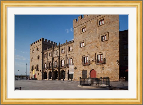 Framed Palacio de Revillagigedo, Gijon, Spain Print