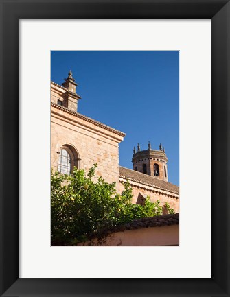 Framed Spain, Andalusia The San Mateo Church in Banos de la Encina Print