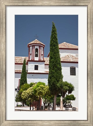Framed Spain, Andalusia, Malaga Province, Ronda Church of Santa Cecilia Print