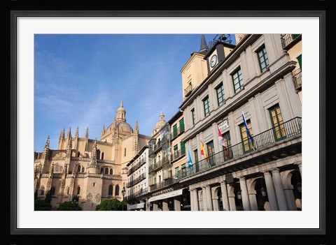 Framed Spain, Castilla y Leon, Segovia Cathedral Print