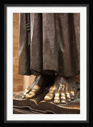 Framed Spain, Extremadura, Caceres, Ciudad Monumental Print