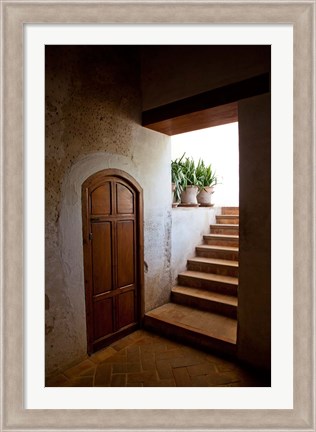 Framed Spain, Granada Alhambra, legendary Moorish Palace, interior details Print