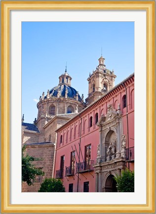 Framed Spain, Granada Church of San Justo y Pastor Print