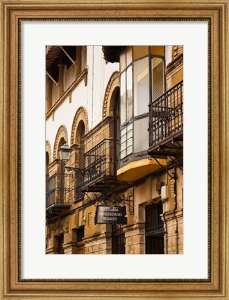 Framed Spain, Jaen Province, Ubeda, Town Building Detail Print