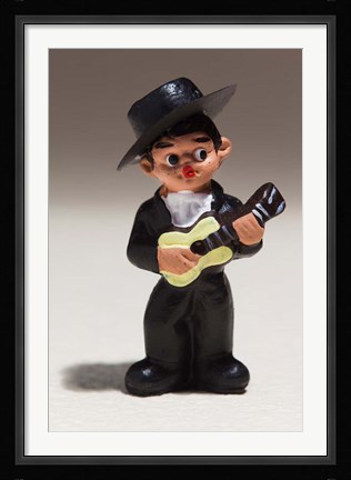 Framed Spain, Madrid, Souvenir of Spanish Musician Print