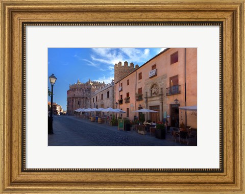 Framed Spain, Castilla y Leon Region Restaurants along the city of Avila Print