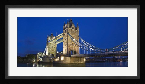 Framed UK, London, Tower Bridge and River Thames Print