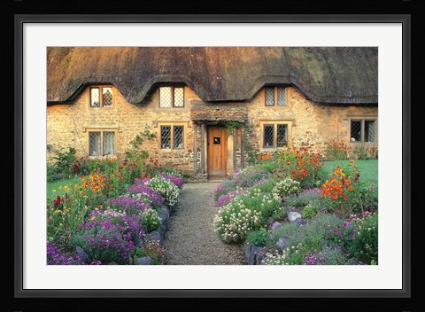 Framed England, Chippenham, Cotswold Stones of Home Print