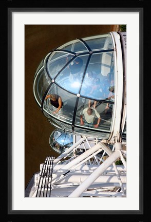 Framed London Eye, London, England Print