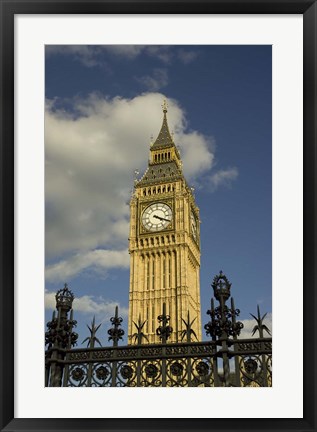 Framed Westminster, Big Ben, London, England Print