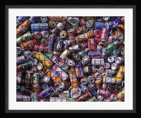 Framed Recycling, England Print