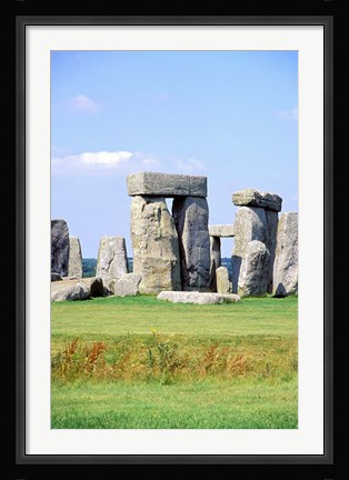 Framed England Stonehenge Print