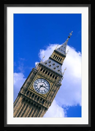 Framed Big Ben in London, England Print