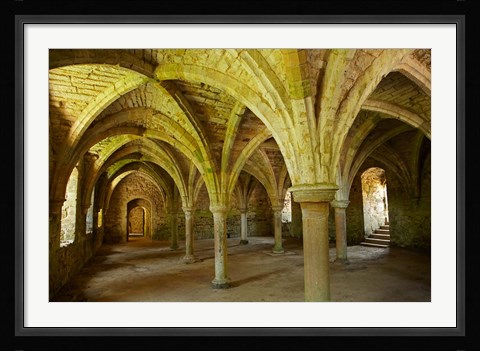 Framed Novices' Room, Battle Abbey, Battle, East Sussex, England Print