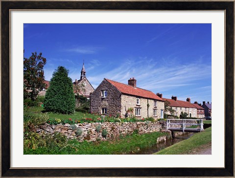 Framed Helmsley, North Yorkshire, England Print