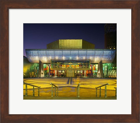 Framed Lowry Art Centre, Manchester, England Print