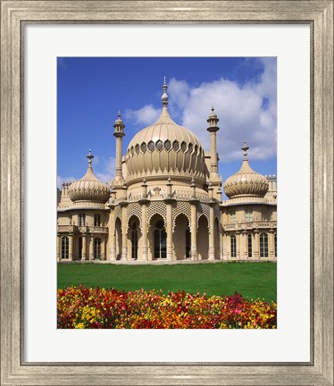Framed Royal Pavilion in Brighton, East Sussex, England Print