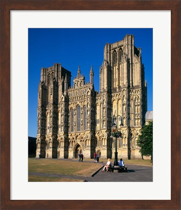 Framed Wells Cathedral, Somerset, England Print