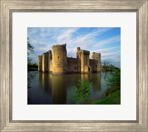 Framed Bodiam Castle, Sussex, England Print