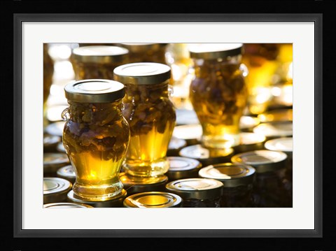 Framed Local Honey, Anafonitria, Zakynthos, Ionian Islands, Greece Print