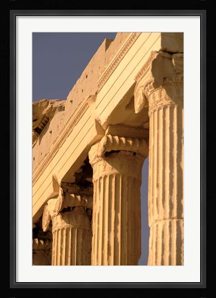 Framed Column Detail, The Acropolis, Attica, Athens, Greece Print