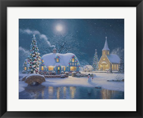 Framed Moonlight Glow Print