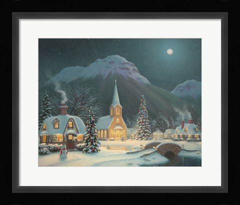 Framed Starlight Path Print