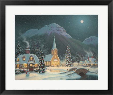 Framed Starlight Path Print