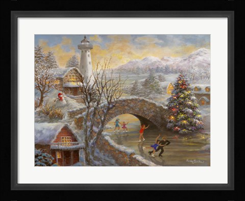 Framed Joyous Season Print