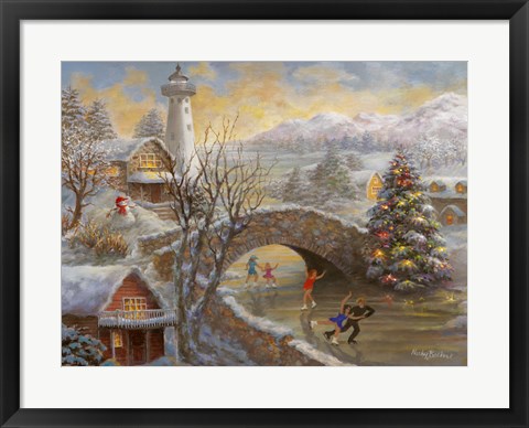 Framed Joyous Season Print