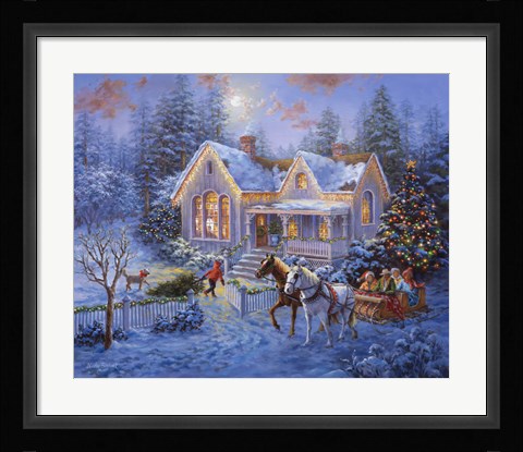 Framed Welcome Home Print