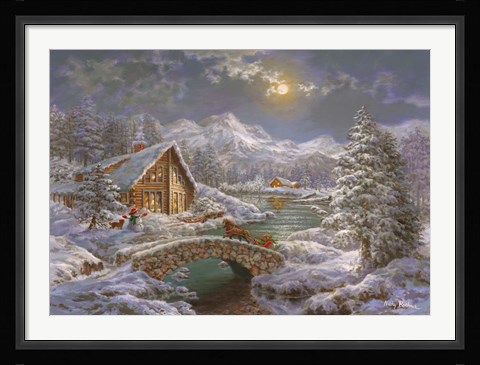 Framed Natures Magical Season Print