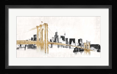 Framed Skyline Crossing Print