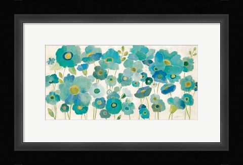 Framed Floral Lace Print