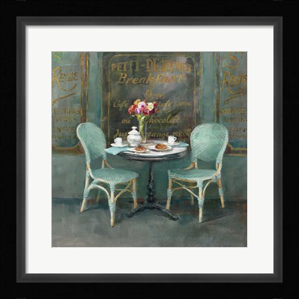 Framed Joy of Paris II Print