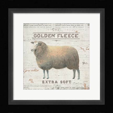 Framed On the Farm IV Print