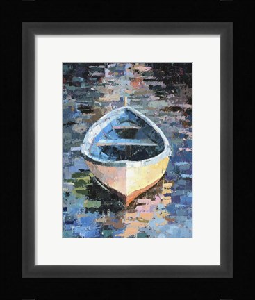 Framed Boat XVIII Print
