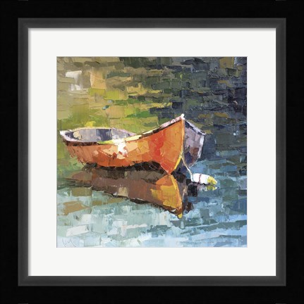 Framed Boat XII Print