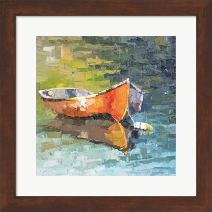 Framed Boat XII Print