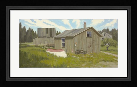 Framed Fisherman's Yard Print