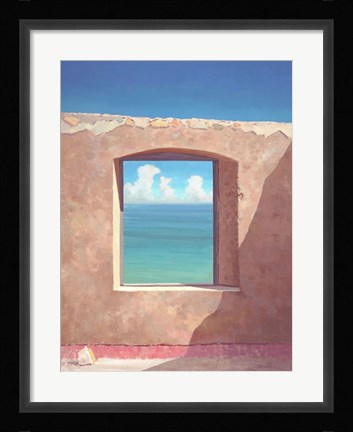 Framed Outside Looking Out Print