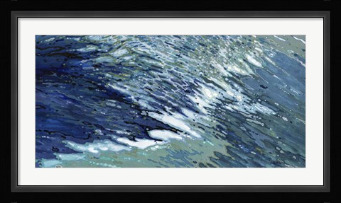 Framed Cold Atlantic Waves Print