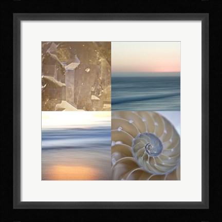 Framed Kaleidoscope Of Memories III Print