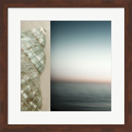 Framed Serenity Shores I Print