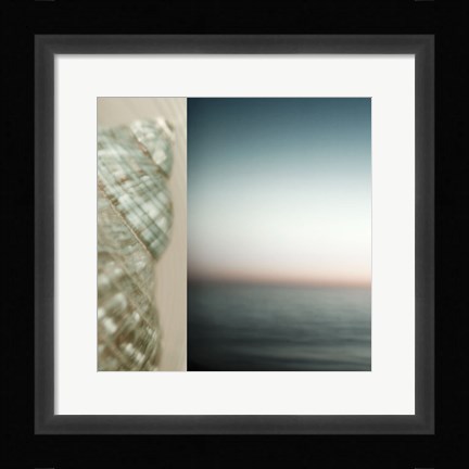 Framed Serenity Shores I Print