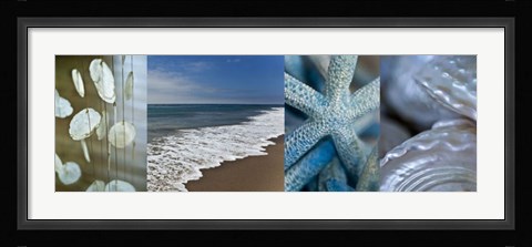 Framed Sea And Me Print